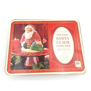 Williams-Sonoma Nordic Ware Vintage Santa Claus 3D Non-Stick Cake Pan Mold